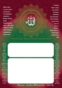 2026 Ramazan İmsakiye Koleysiyonundan Örnek (2)