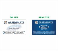 350 Gram Kuşe Kartvizit - Çift Yön Baskı + Mat Selefon + Giyotin Kesim