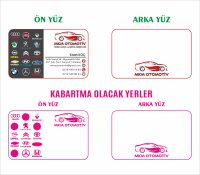 350 Gram Kuşe Kartvizit - Çift Yön Baskı + Mat Selefon + Kabartma Lak + Oval Kesim