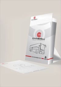 Ayaklı Bloknot - 8x13 Cm - Karton Renkli Kapak