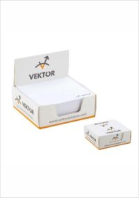 Küpblok - 8x8cm 250'lik - Renkli Kapaklı