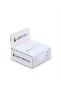 Küpblok - 8x8cm 250'lik - Renkli Kapaklı