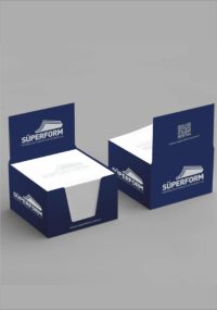 Küpblok - 8x8cm 500'lük - Renkli Kapaklı