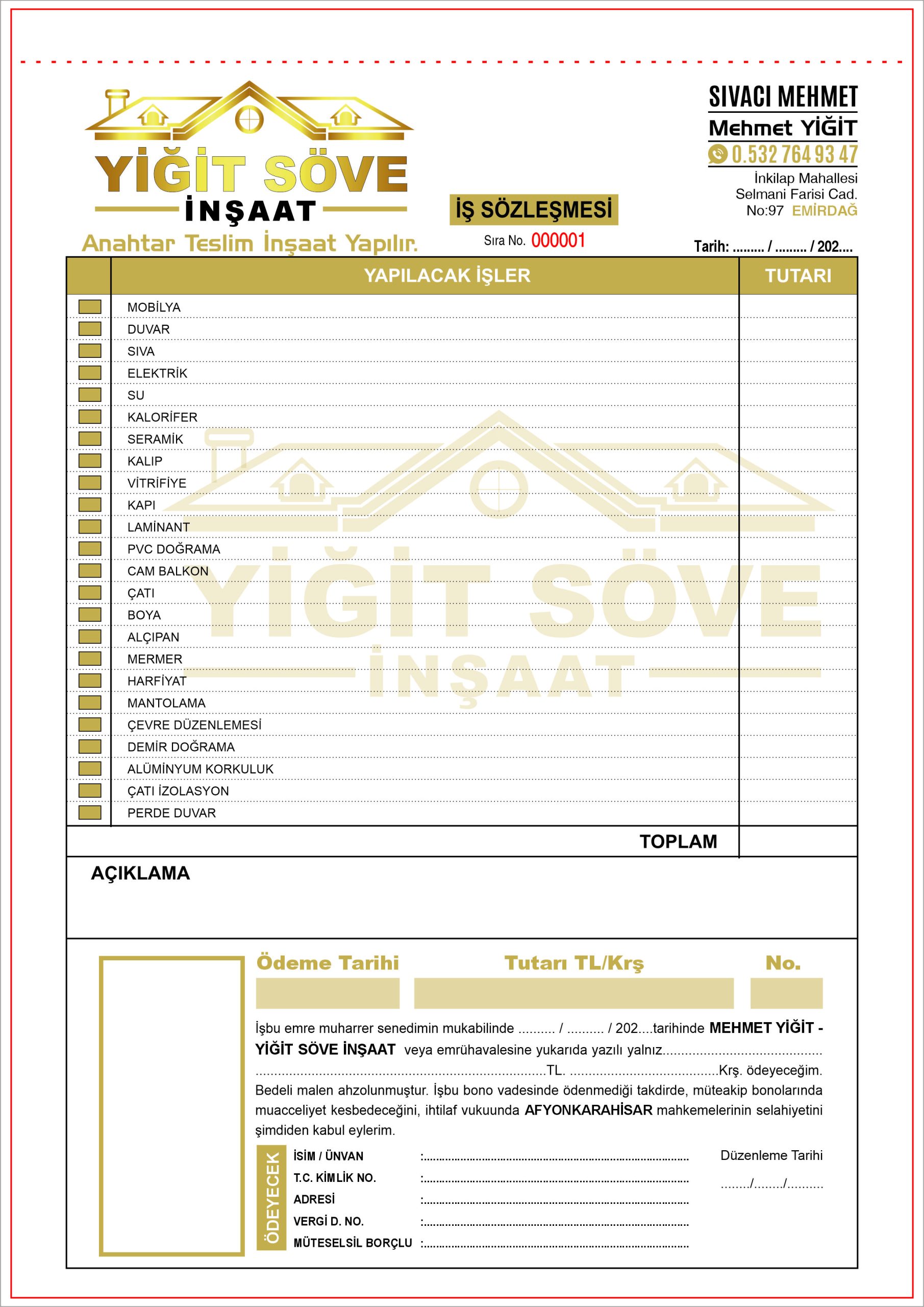 senetli-sozlesme-iki-renk-baskili-gold-siyah-a4-ebat-2-nushali